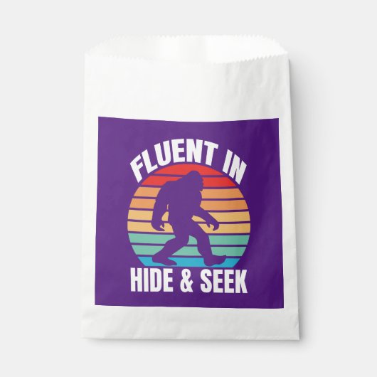 HideとSeek Bigfootに堪能おもしろい フェイバーバッグ (正面)