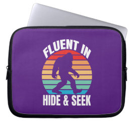 HideとSeek Bigfootに堪能おもしろい ラップトップスリーブ