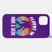 HideとSeek Bigfootに堪能おもしろい Case-Mate iPhoneケース (裏面 (横))