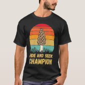 Hide And Seek Champion Morel Mushroom Hunter Fungi Tシャツ (正面)