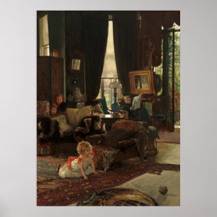 Hide and Seek - James Tissotファインアート ポスター