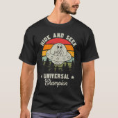 Hide And Seek Universal Champion Alien Believer Re Tシャツ (正面)
