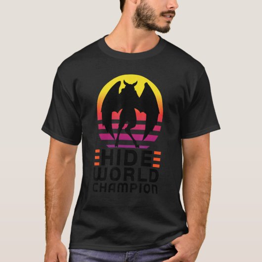 hide world champion Cryptozoology Mothman Tシャツ (正面)