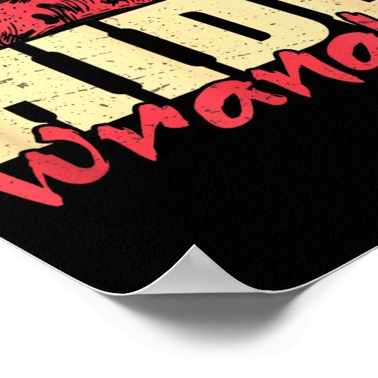 Hide Wrangler Funny Leatherworking A Leathercrafte ポスター (角)