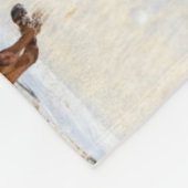 Hideout Horse Ranch, Wrangler and Horses フリースブランケット (角)