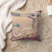 "HIER坐らせますEK "を クッション (ブランケット)