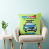 Hier kommt das Schulkind - Polizei Tatütata クッション (椅子)