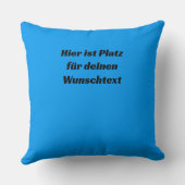 Hier kommt das Schulkind - Polizei Tatütata クッション (裏面)