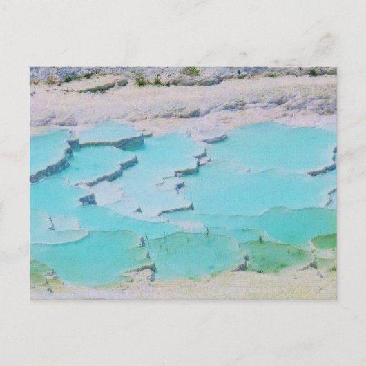 Hierapolis-Pamukkale -ユネスコの世界遺産 ポストカード (正面)