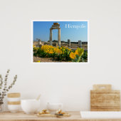 Hierapolis Ruins, Turkey ポスター (キッチン)