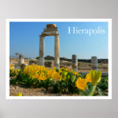 Hierapolis Ruins, Turkey ポスター (正面)
