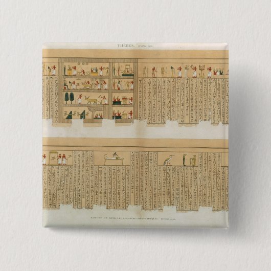 hieroglyのPampusの原稿のイラストレーション 缶バッジ (正面)