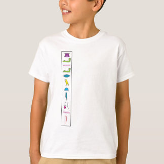 HIEROGLYPHキッズTシャツ Tシャツ