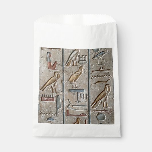 Hieroglyph Ancient Egypt Language Engraved Text    フェイバーバッグ (正面)
