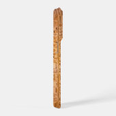 Hieroglyph Ancient Egypt Language Engraved Text iPhoneケース (右側面)
