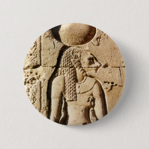 Hieroglyphic Sekhmetの雌ジシ 缶バッジ