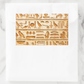 hieroglyphics hieroglifos 長方形シール (バッグ)