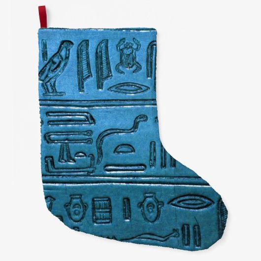 Hieroglyphs_2014_1026 ラージクリスマスストッキング (正面)