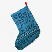 Hieroglyphs_2014_1026 ラージクリスマスストッキング (裏面 (吊り時))