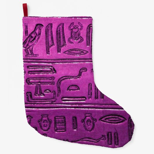 Hieroglyphs_2014_1030 ラージクリスマスストッキング (正面)