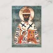 Hieromartyr Philip, Metropolitan Prayer Card プレイスカード (正面)
