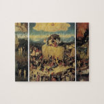 Hieronymus Bosch- Haywain ジグソーパズル<br><div class="desc">タイトルを付けられるこの北のルネサンスの宗教最高傑作Haywainは有名なペインター1500年にパネルの油を使用しているヒエロニムス・ボスによって、なされます。 BoschはNetherlandish早いペインターでした。 彼の仕事は素晴らしいイメージの使用のために道徳的な、宗教概念および物語を説明する知られています。 少しはBoschの生命か訓練の知られています。 Boschは複数のトリプティクを作り出しました。</div>