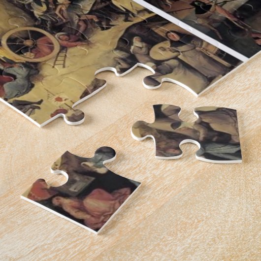 Hieronymus Bosch- Haywain ジグソーパズル (側面)