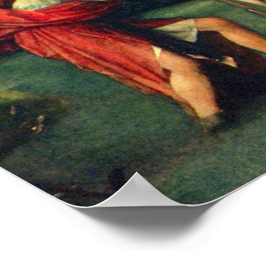 Hieronymus Bosch-St. Christopher ポスター (角)