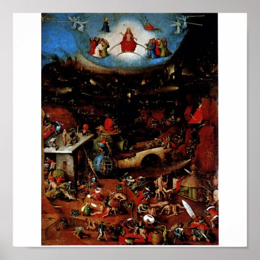 Hieronymus Bosch The Last Judgement ポスター (正面)