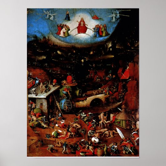 Hieronymus Bosch The Last Judgement ポスター (正面)