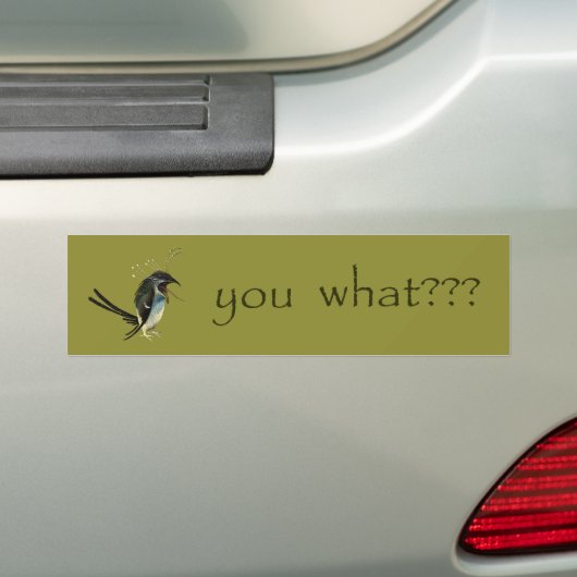 Hieronymus Bosch's Bird Bumper Sticker バンパーステッカー (車上)