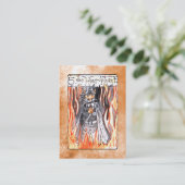 Hierophantの占いカード 名刺 (スタンド正面)