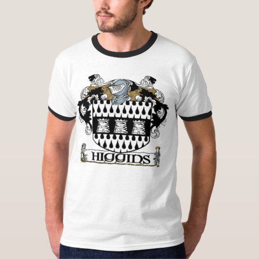 Higginsの紋章付き外衣 Tシャツ (正面)
