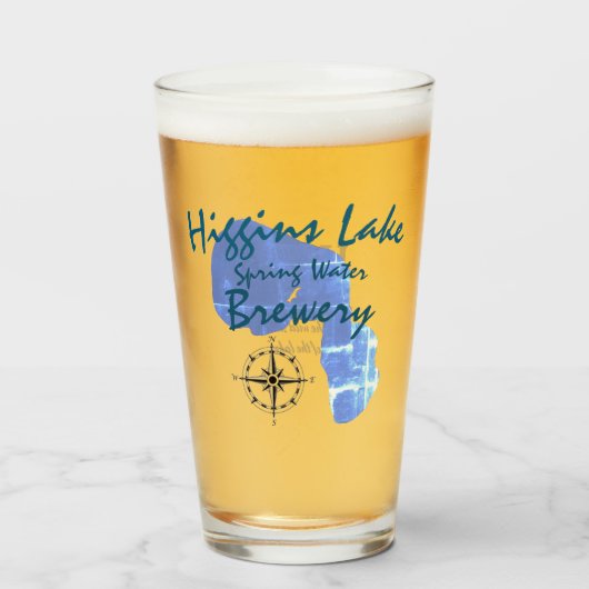 Higgins湖のビール醸造所 タンブラーグラス (ドリンク正面)