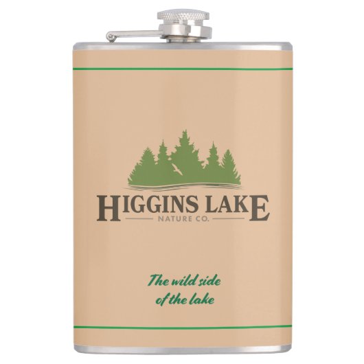 Higgins湖の自然のフラスコ フラスク (正面)