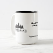 Higgins湖の自然Co. ツートーンマグカップ (正面左)