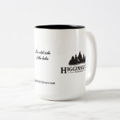 Higgins湖の自然Co. ツートーンマグカップ (正面右)