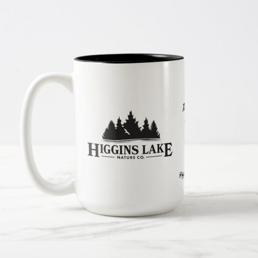 Higgins湖の自然Co. ツートーンマグカップ (左)