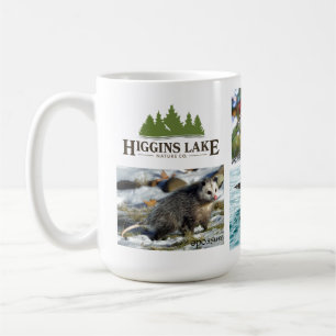 Higgins湖、ミシガン州の野性生物 コーヒーマグカップ