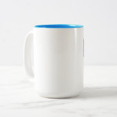 Higgins湖、Roscommon郡、ミシガン州 ツートーンマグカップ (正面左)