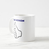 Higgsのボゾンのマグ コーヒーマグカップ (正面左)