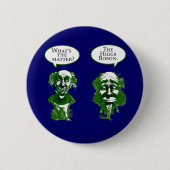 Higgsのボゾンの物理学のユーモアのギフト 缶バッジ (正面)