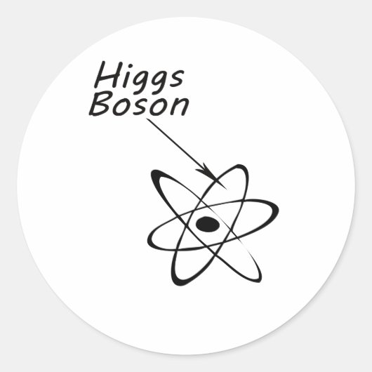 Higgs Boson ラウンドシール (正面)