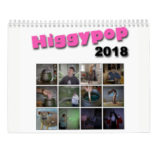 Higgypopの一服Calendat 2018年 カレンダー