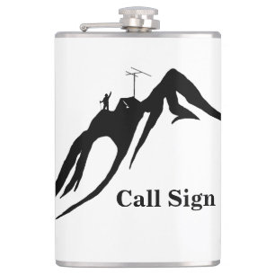 High Altitude Ham Radio Operator Flask フラスク