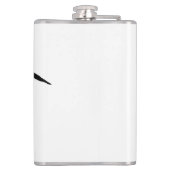 High Altitude Ham Radio Operator Flask フラスク (裏面)