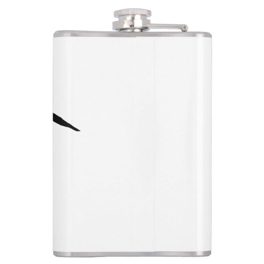 High Altitude Ham Radio Operator Flask フラスク (裏面)