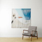 High angle photo of brown umbrella タペストリー (インサイチュ(横))