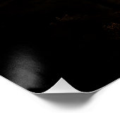 High Atlas Mountains Sunburst Poster ポスター (コーナー)