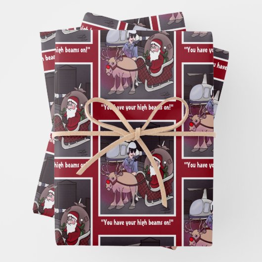 High Beams Holiday Wrapping Paper Sheet ラッピングペーパーシート (インサイチュ)